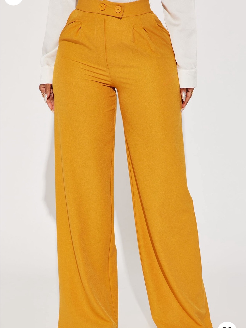 FN Wide Leg High-Waist Trousers